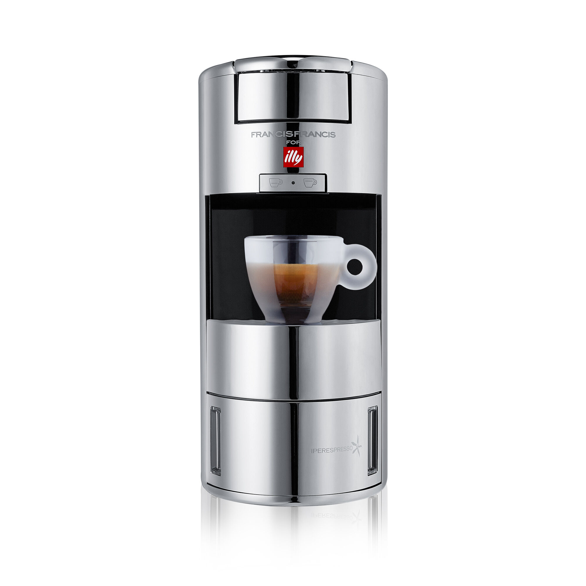 Francis Francis X9 Chrome Espresso Capsule Machine illy