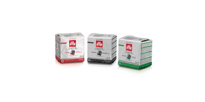capsule and ground coffee - illy 