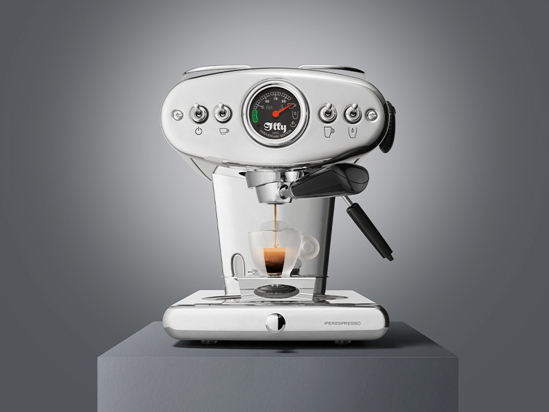 Macchina caffè capsulas – Máquina de café en cápsulas – x1 Iperespresso inox