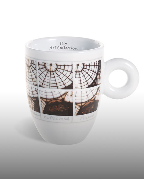 Single Espresso Cup Saucer Limited Edition Illy illy Art Collection 2021 Ron Arad 