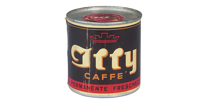 Barattolo di caffè storico Illy