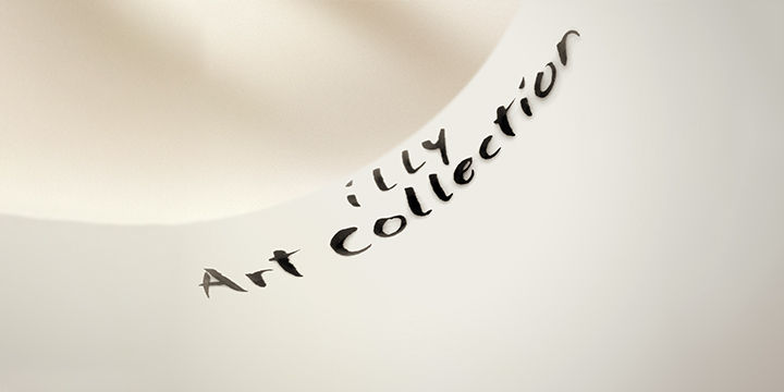 Scritta illy Art Collection