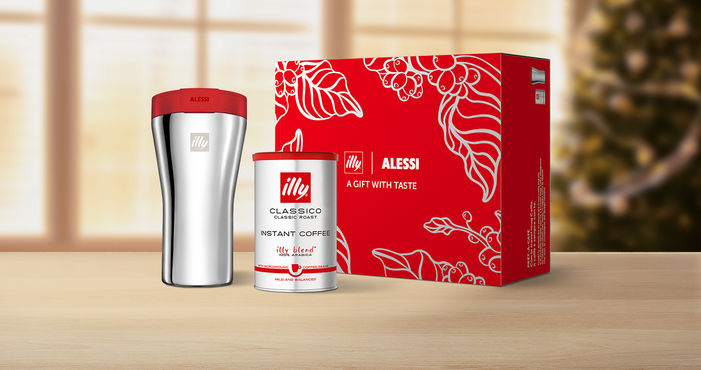 Alessi for illy Travel Mug Coffee Gift Set