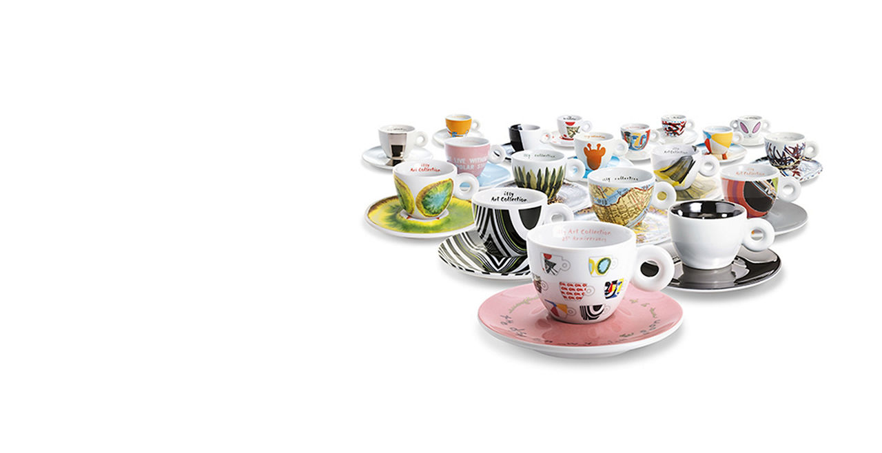 illy Art Collection: contemporary art coffee cups