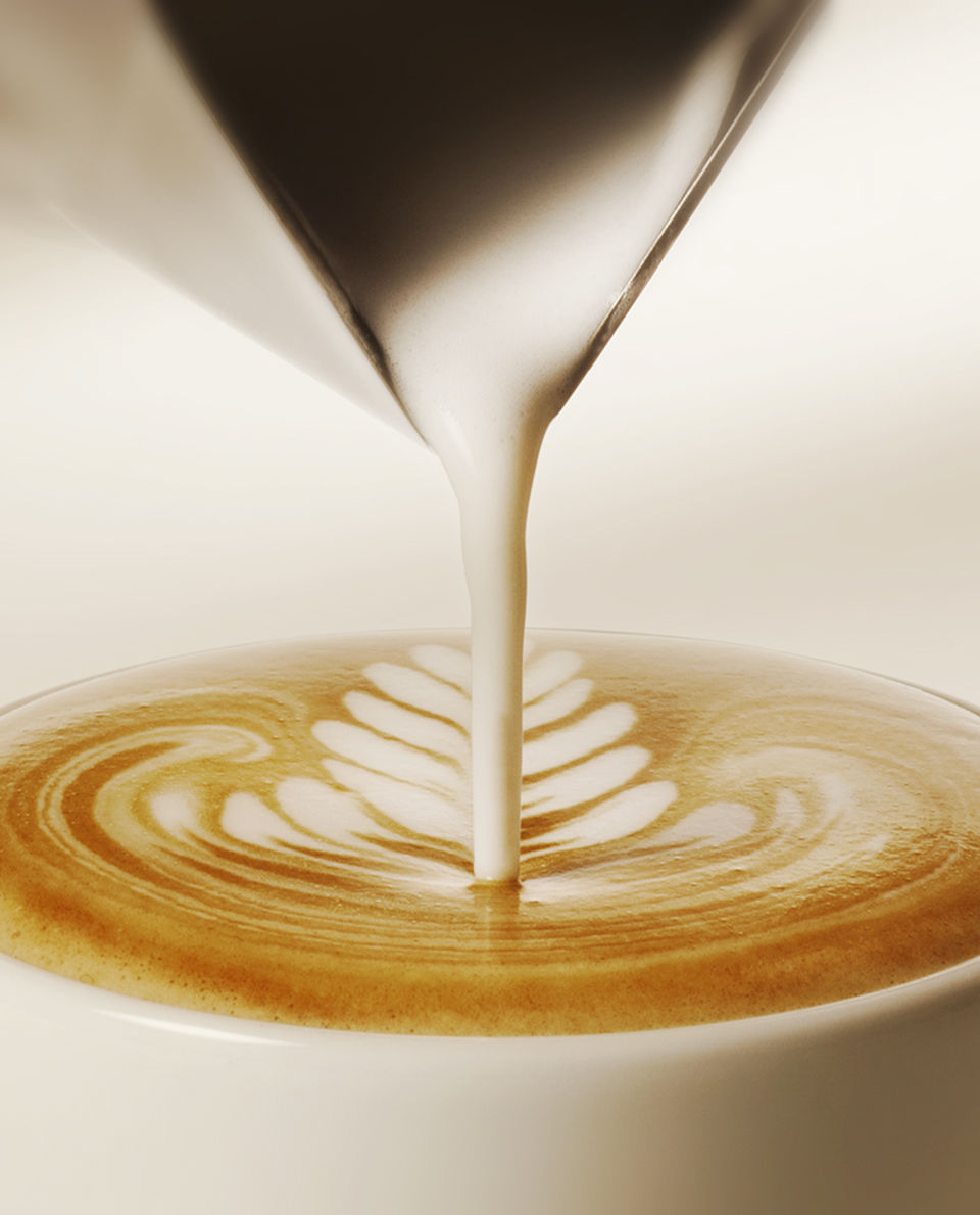 Decorar un capuchino