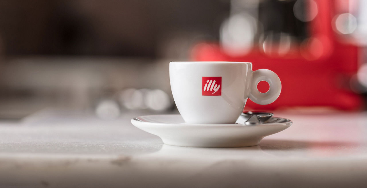 Tazzina da caffè bianca - Live Happilly