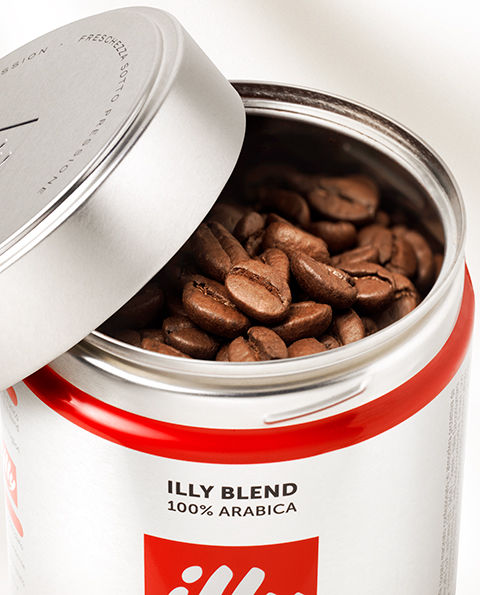 From coffee bean to cup. Innovation and quality coffee - illy