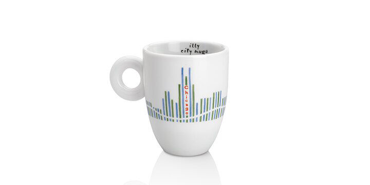 City mug e can Chicago