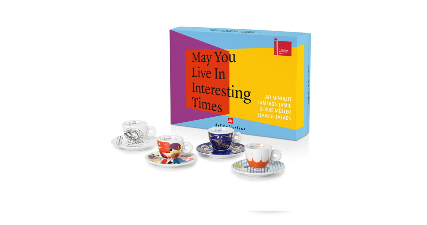 illy Art Collection 2019 Biennale 1 Cappuccino Cup & Saucer  Limited Edition NEW 