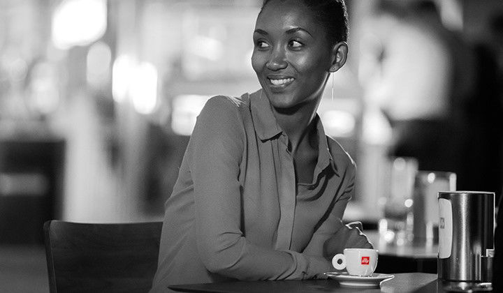 Philotée Mukiza tazzina caffè illy