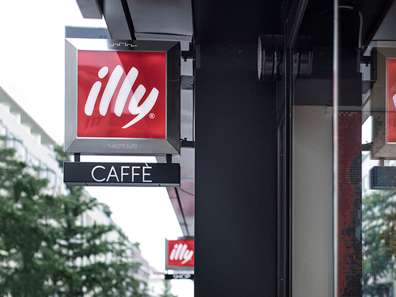 Illy Illy Coffee Sign 