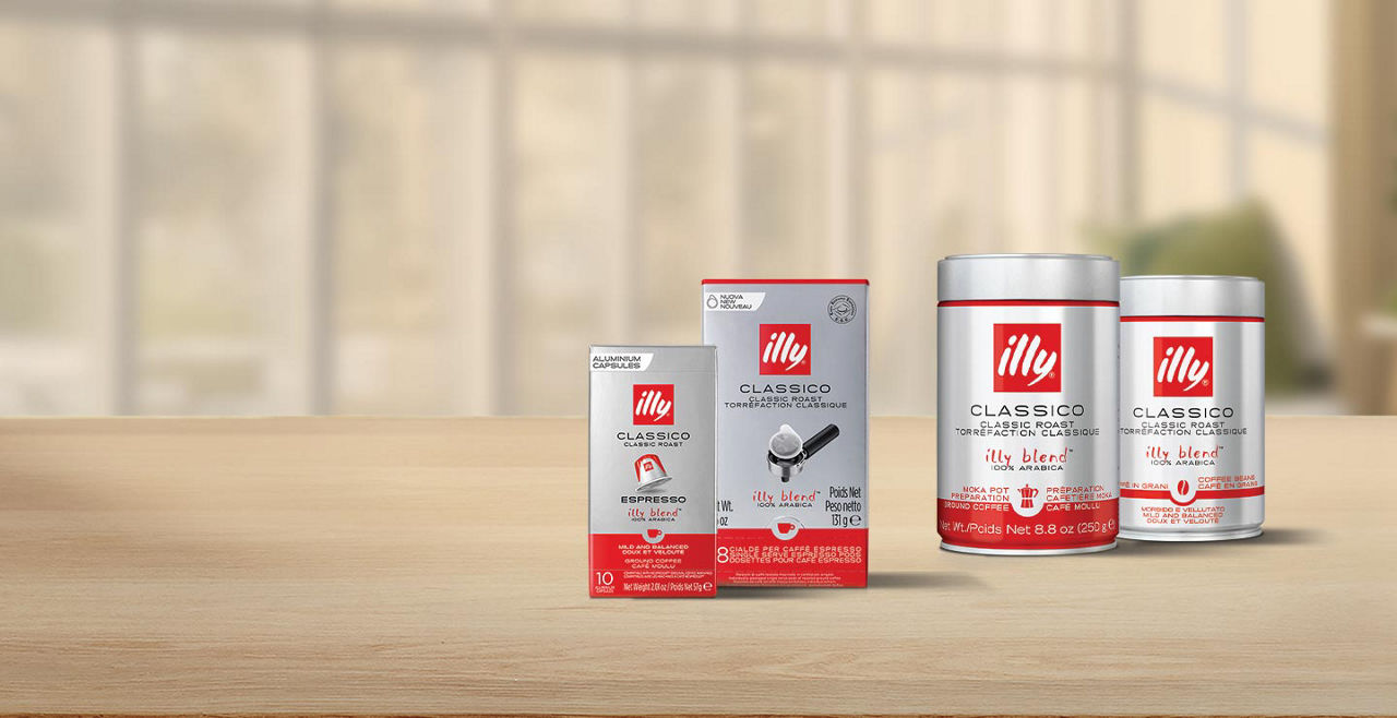 holiday pack of illy coffee