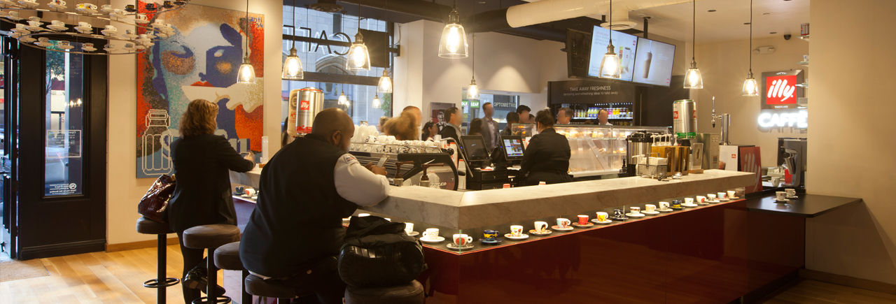 Coffee bar inside San Francisco location