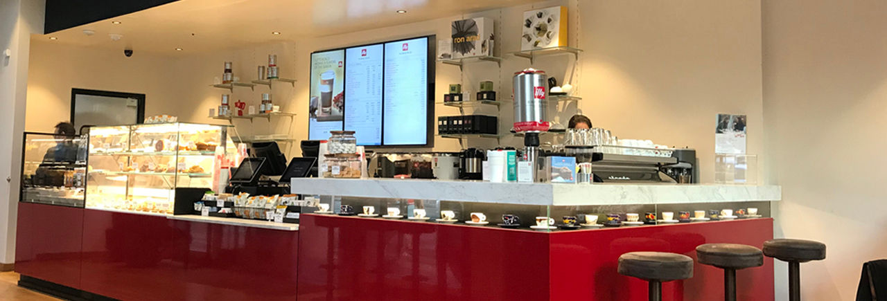 Coffee bar inside San Francisco location