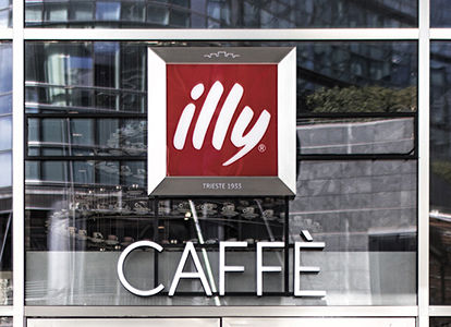 Insegna illy caffè