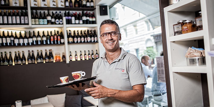 barista serve caffè illy 