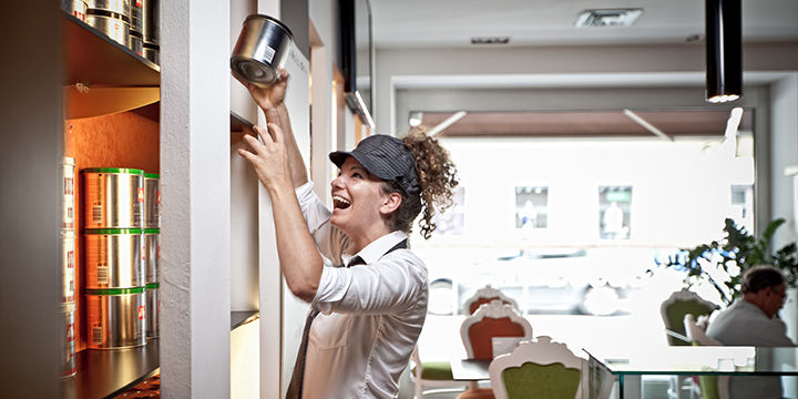 barista sistema allestimento