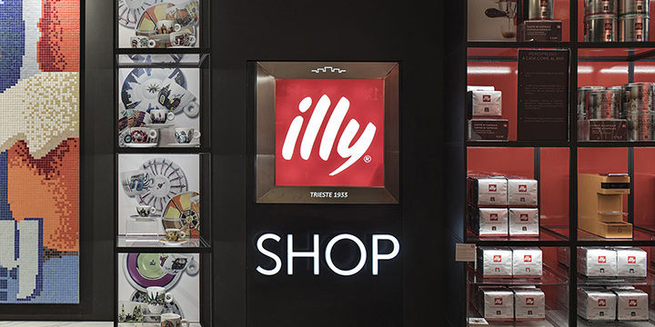  Il enseigne la boutique illy