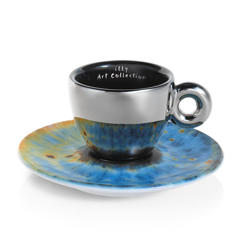 Single Espresso Cup Saucer Limited Edition Ron Arad Illy Art Collection 2021 