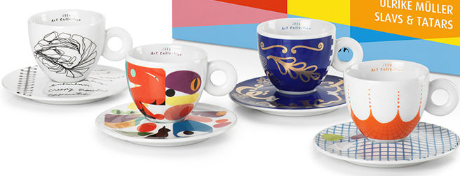 The illy Art Collection: contemporary art coffee cups