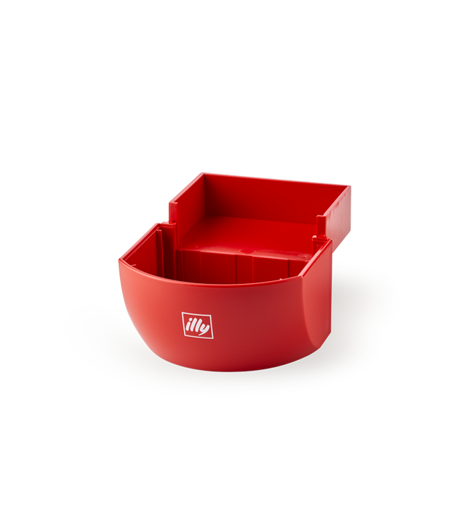 Red drip tray for illy Easy coffee machines