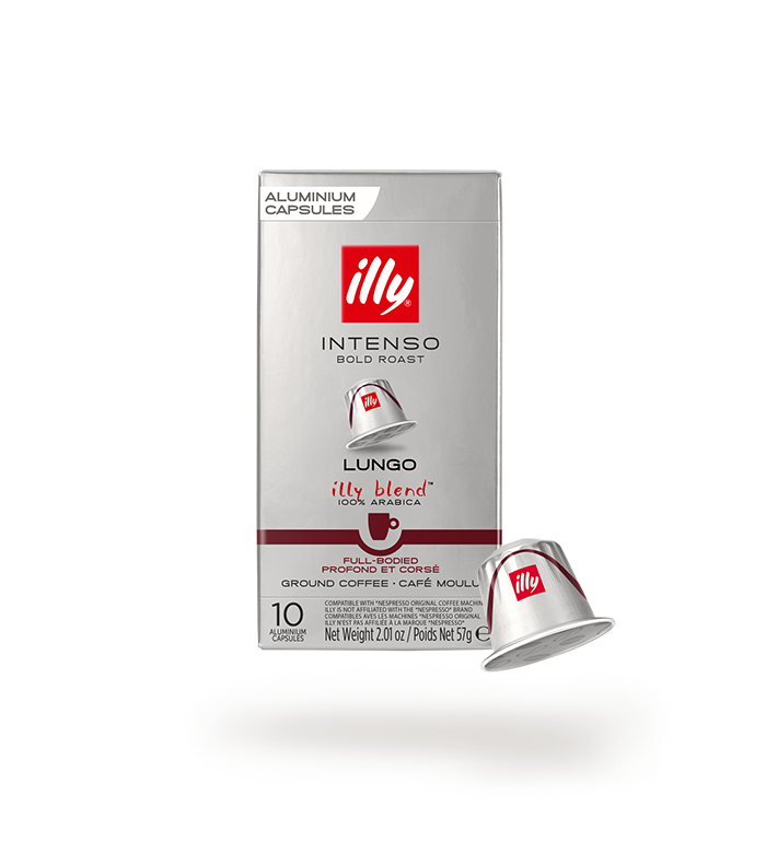 Espresso Compatible* Capsules Lungo Intenso - Dark Roast image number 0