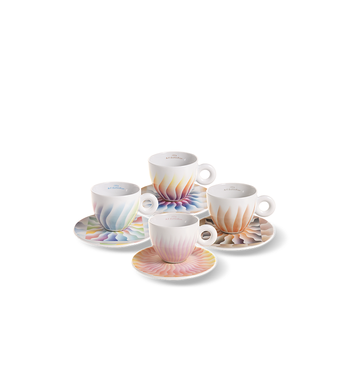 Set da 4 tazze da cappuccino - illy Art Collection Judy Chicago image number 4
