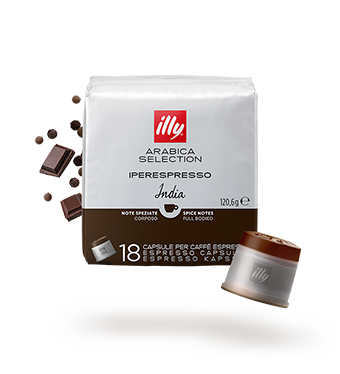 Café illy Cápsula Iperespresso Arabica Selection Índia - 18 un
