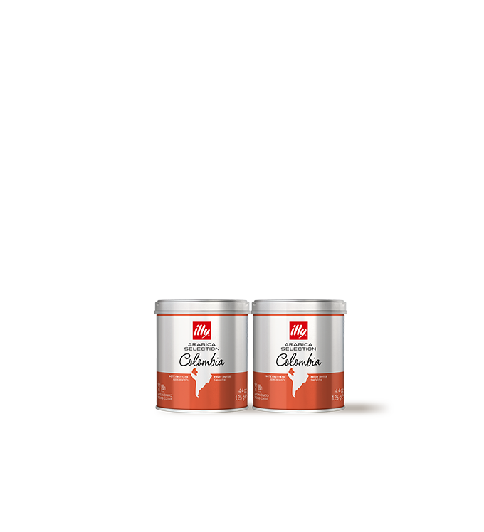 2 Cafés illy Moído Arabica Selection Colômbia - 125g