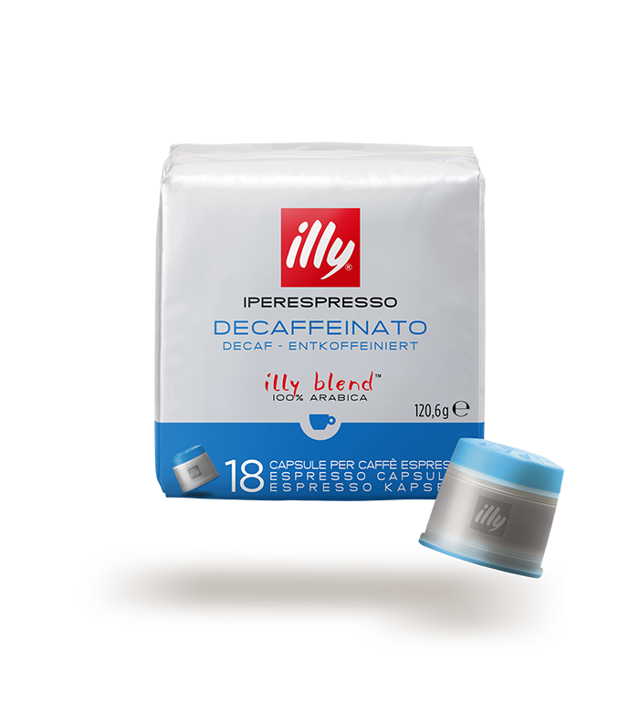 18 Iperespresso Kaffeekapseln DECAFFEINATO - klassische Röstung image number 0