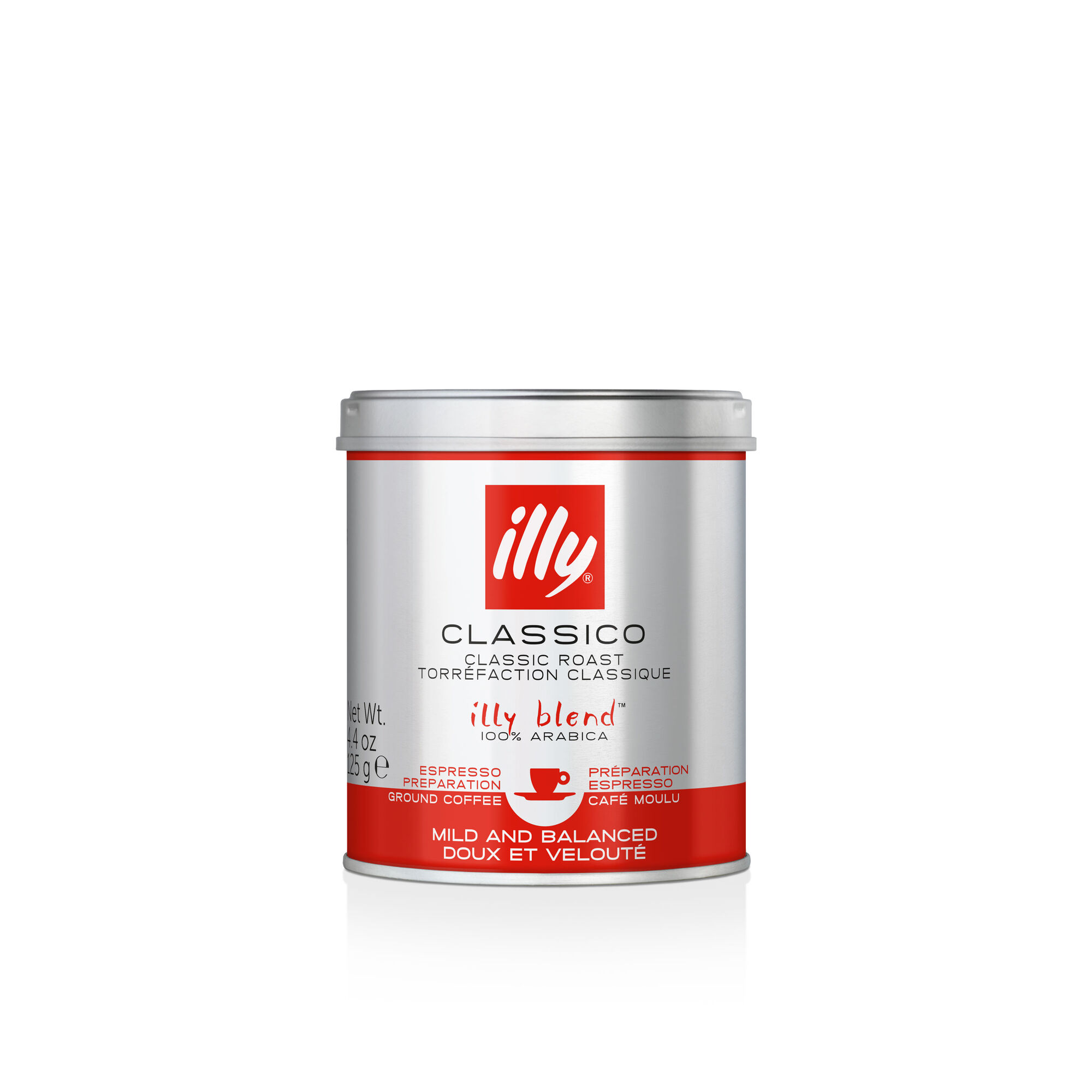 Café Moulu goût classique- 12 x 125g - illy Shop