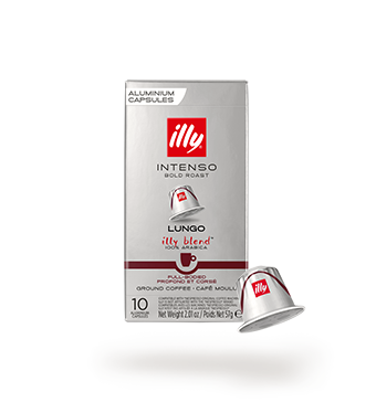 Café en capsules compatibles* - Lungo - torréfaction INTENSO - 10 unités