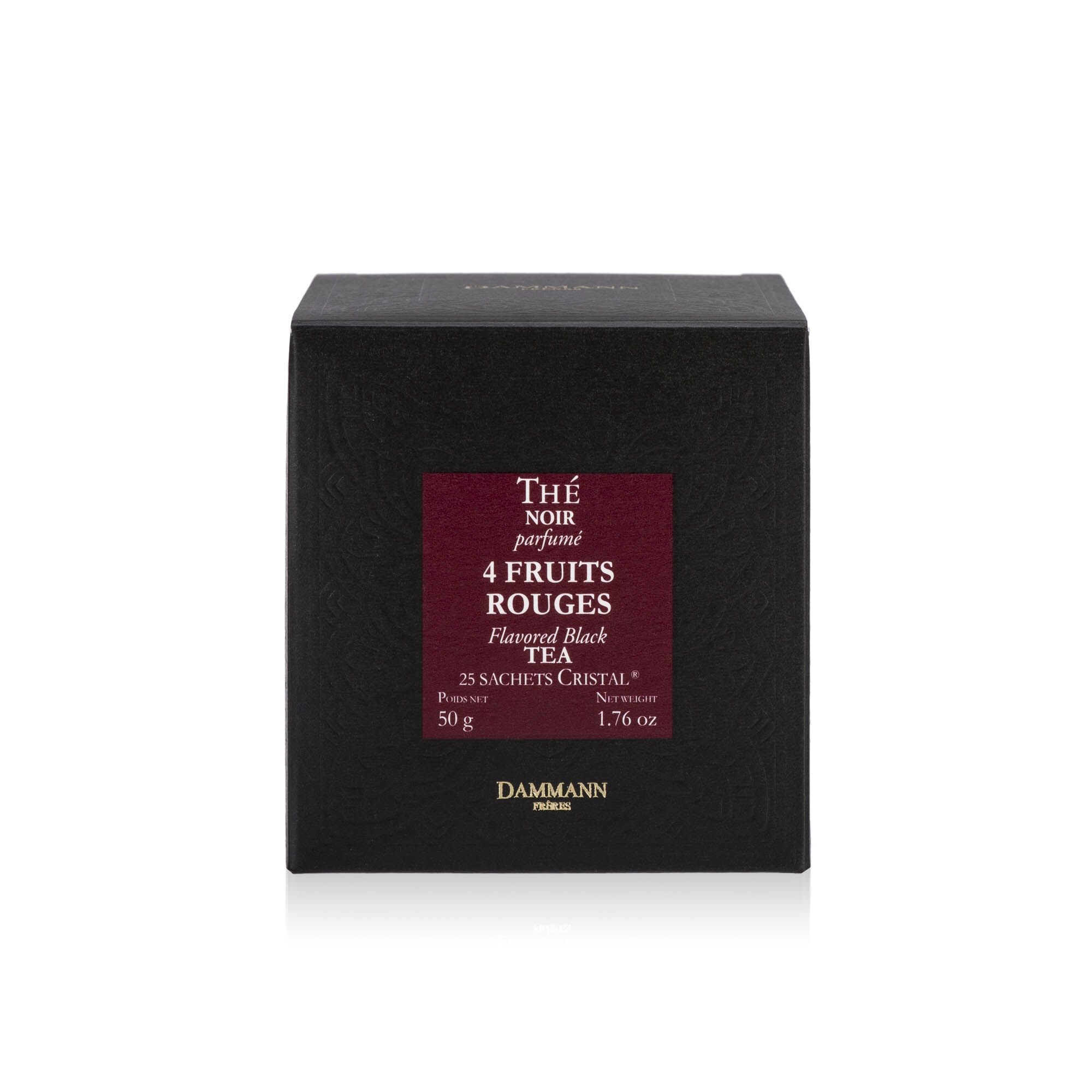Dammann 4 Rode Vruchten Thee - 25 theezakjes