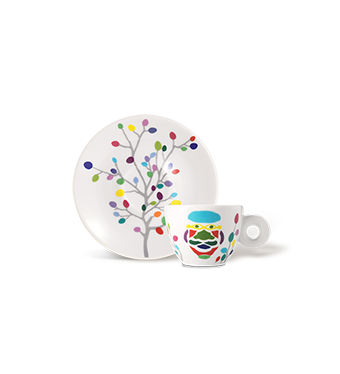 Set de 6 tazas de café espresso - illy Art Collection Pascale Marthine Tayou