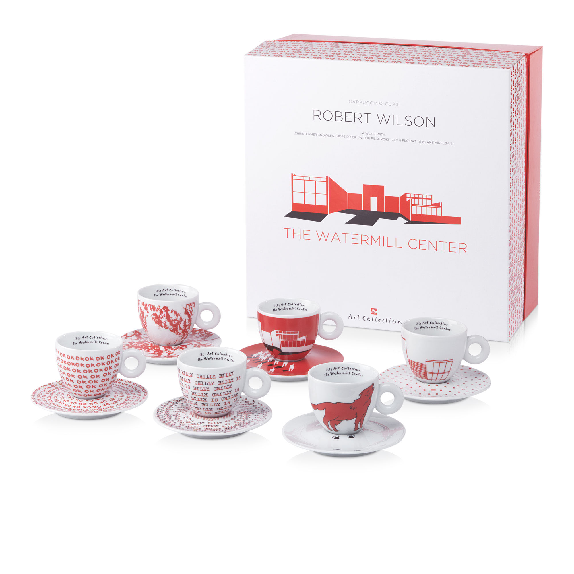 ROBERT WILSON 6 Tazas cappuccino