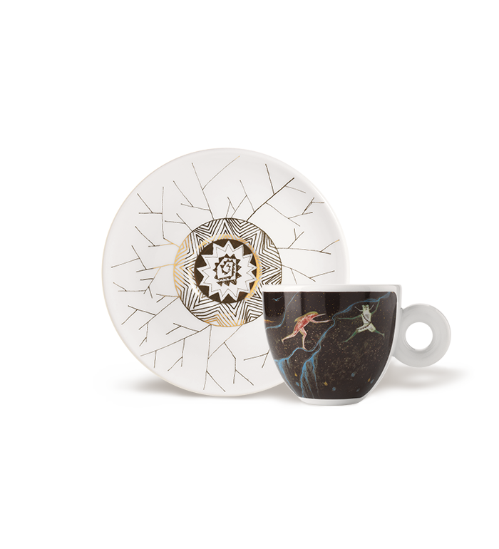 SET VAN 4 CAPPUCCINOKOPJES - ILLY ART COLLECTION BIENNALE ARTE 2024 image number 3