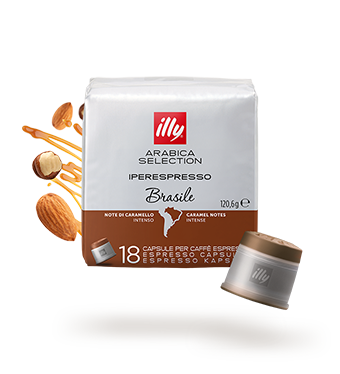Café en capsules Iperespresso - Arabica Selection Brésil - 18 unités