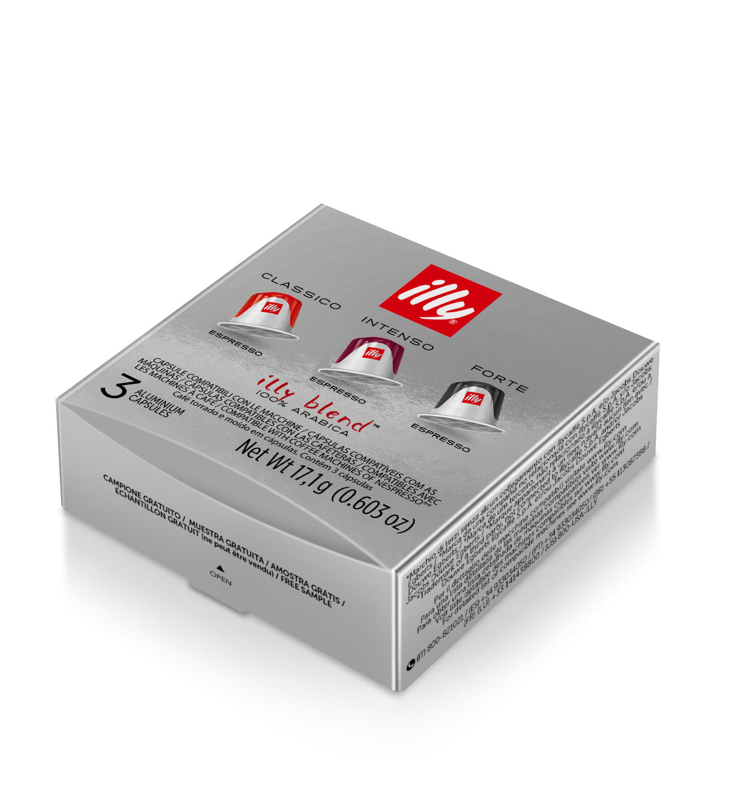 Espresso Compatible* Capsules Sample Pack