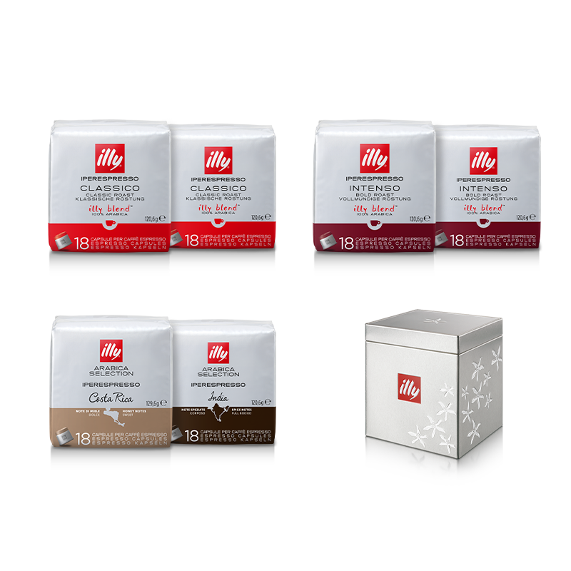 Caffè in capsule Iperespresso e Cofanetto Iperespresso Porta Capsule