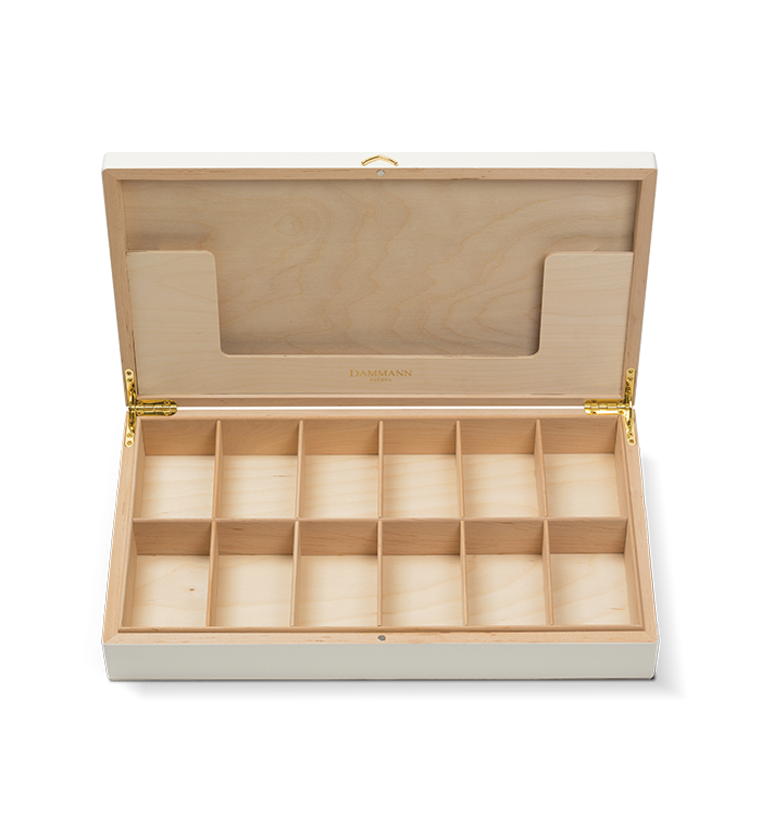 DAMMANN Fr&egrave;res wooden box for 72 enveloped Cristal&reg; sachets image number 0