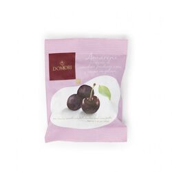 Drag&eacute;e di amarene ricoperti di cacao fondente Domori da 40gr