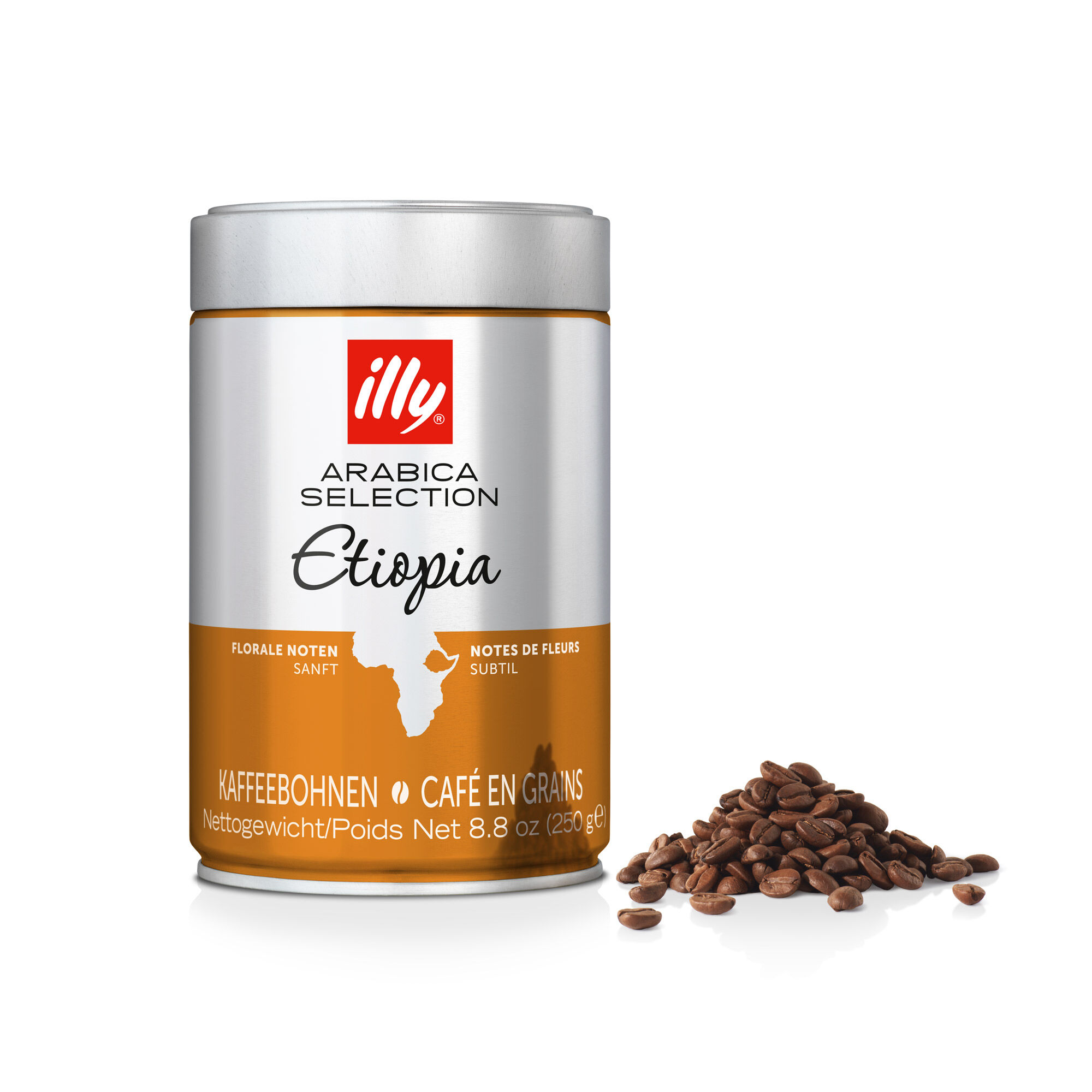 Café en grano Arabica Selection Brasil 250 gr - illy Shop