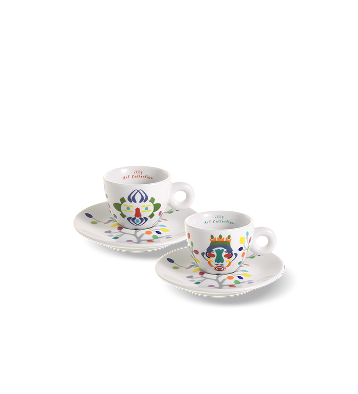 Set de 2 tazas de café espresso - illy Art Collection Pascale Marthine Tayou image number 2