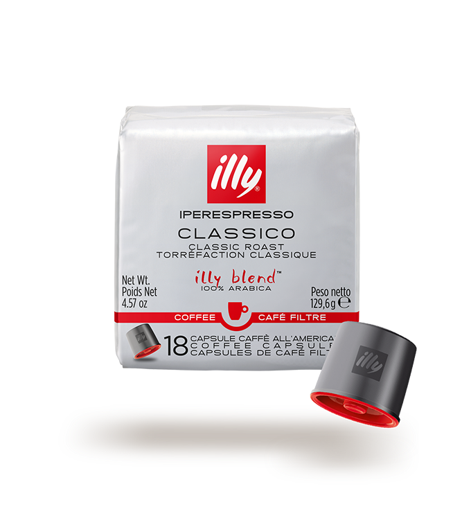 Café illy Cápsula Iperespresso Coado Clássico - 18 un