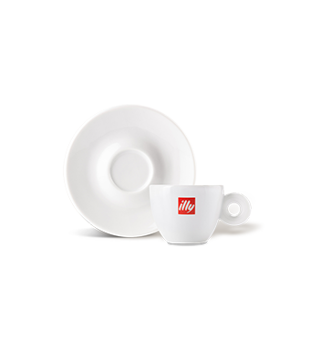 Tasse à café espresso avec logo illy