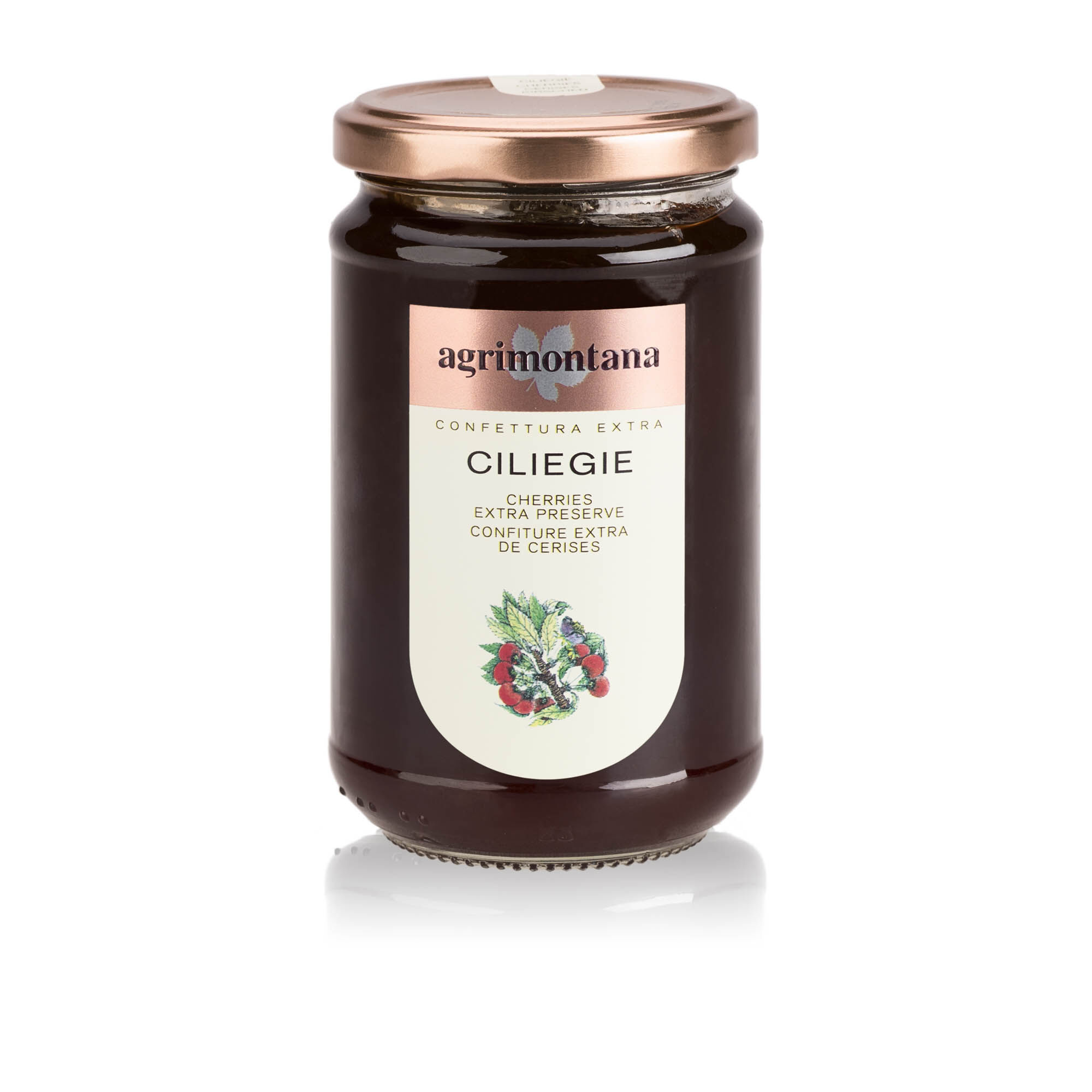 Confettura extra di Ciliegie Agrimontana da 350gr