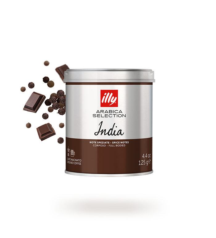 Ground Espresso Arabica Selection India Coffee -125g image number 0