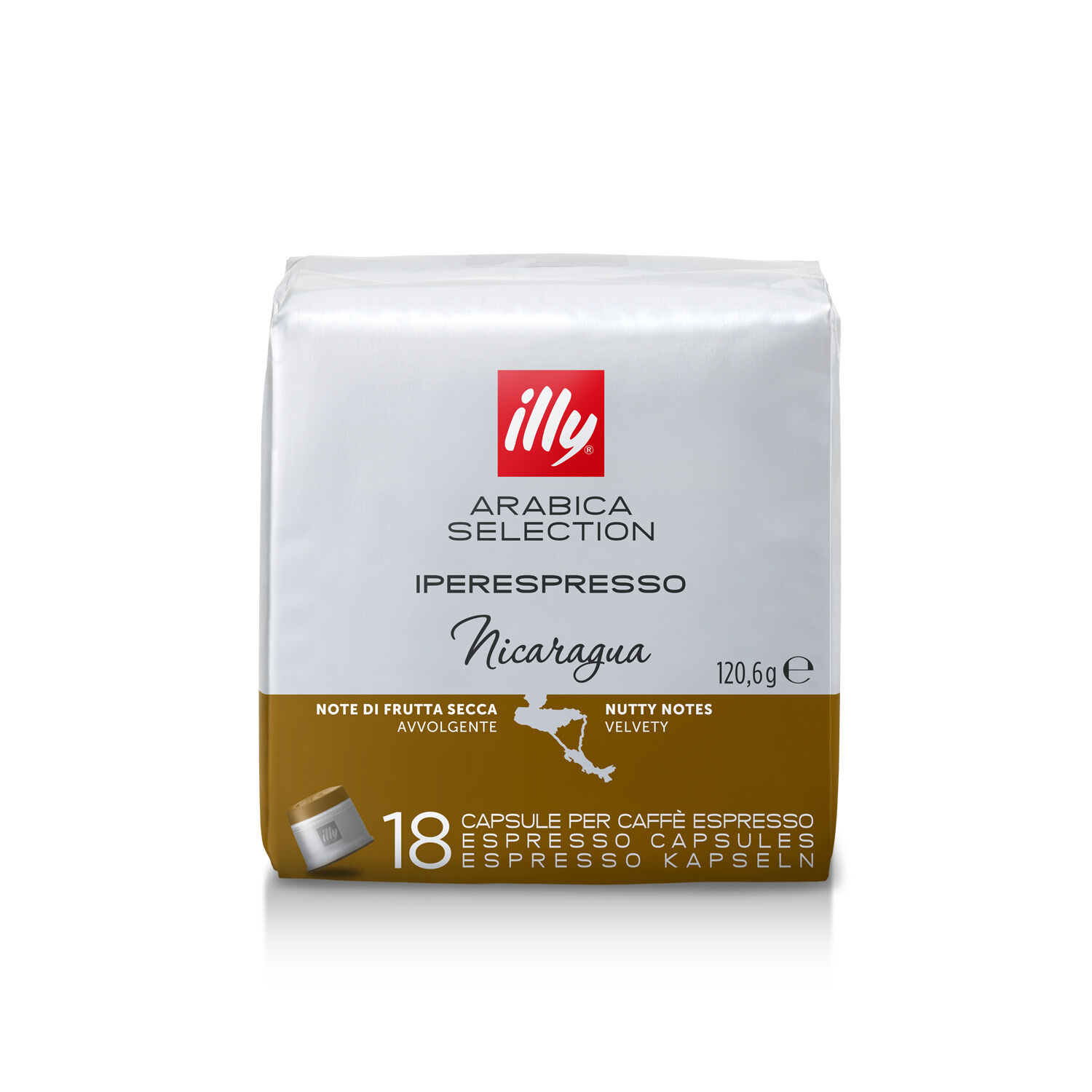 Café en capsules Iperespresso - Arabica Selection Nicaragua - 18 unités