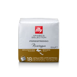 Café illy Cápsula Iperespresso Arabica Selection Nicaragua - 18 un