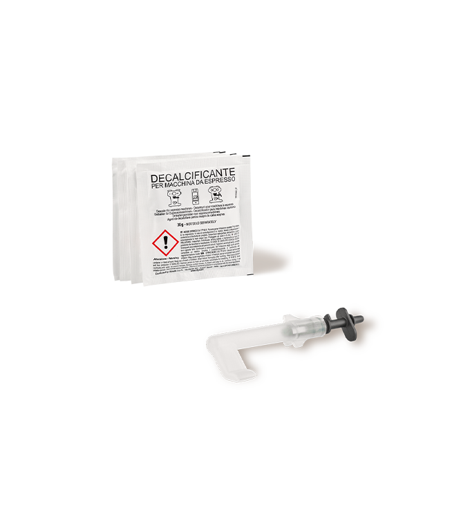 Kit montalatte per la macchina da caffè Iperespresso Y5 milk e 4 bustine di decalcificante